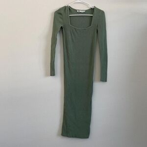 Zara Green Dress